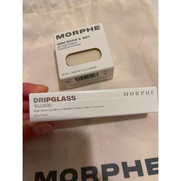 Morphe Dripglass glazed high shine gloss & Mini Bake & Set - Picture 4 of 4
